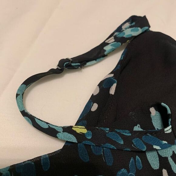Torrid 4 4X Sophie Chiffon Swing Cami lined tank top adjustable strap abstract - Picture 11 of 11